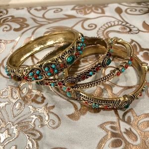 Boho bangle bracelets by Rj Graziano